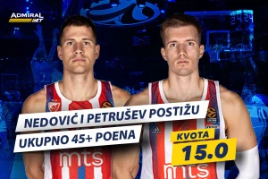 AdmiralBet insistira, Petrušev i Nedović glavni akteri specijala Zvezda - Monako!